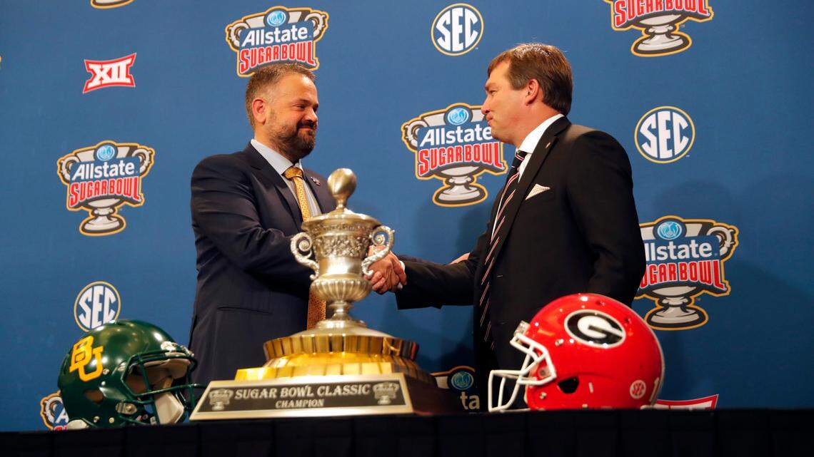 LIVE: No. 5 Georgia faces No. 7 Baylor at Mercedes Benz Superdome for Sugar Bowl