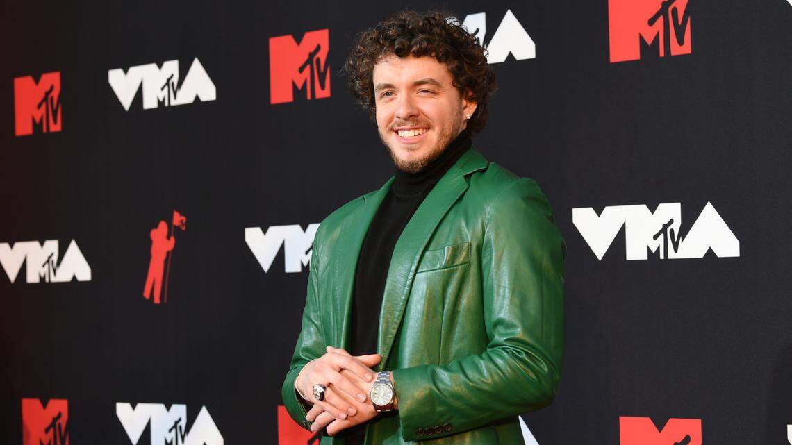 Jack Harlow spoke out after video showed a Georgia officer grab a woman’s neck. This file photo of the rapper is from September.