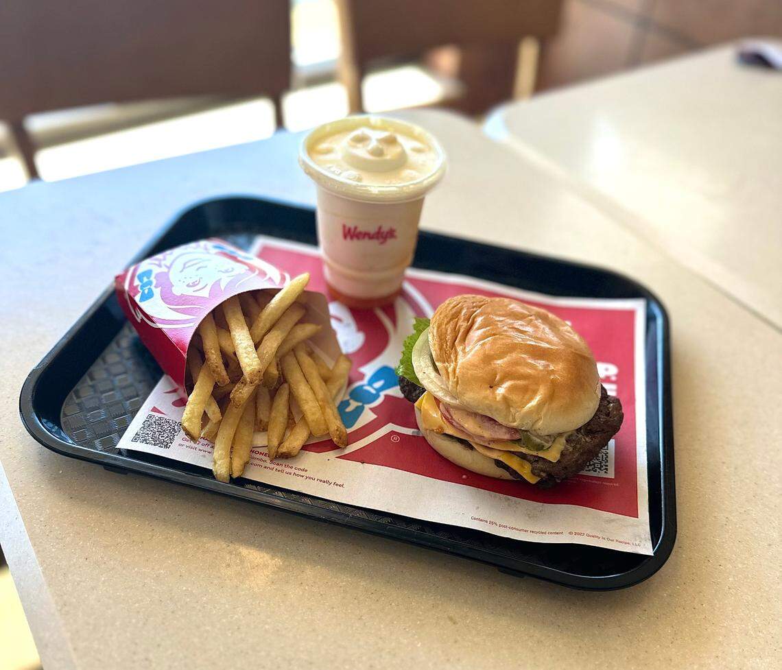 I just tried the Krabby Patty meal at Wendy’s and here’s my review.