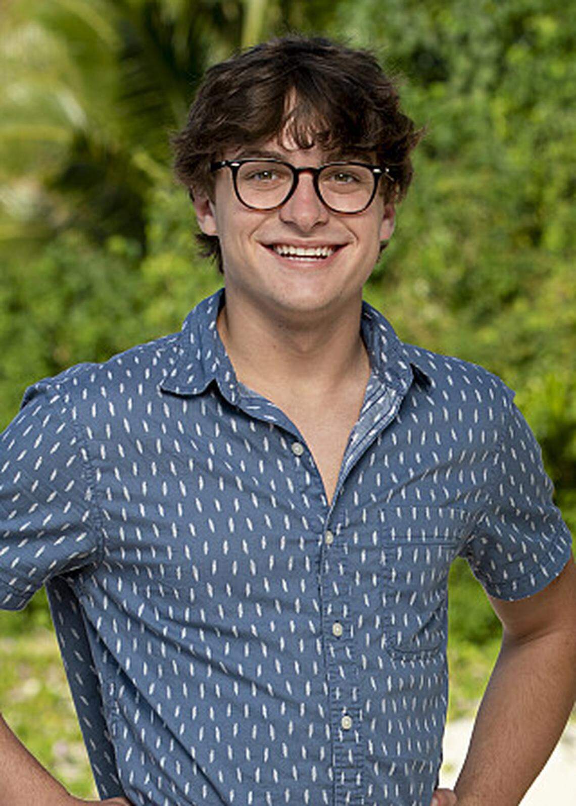 Carson Garrett from SURVIVOR Season 44. -- Photo: Robert Voets/CBS ©2022 CBS Broadcasting, Inc. All Rights Reserved.