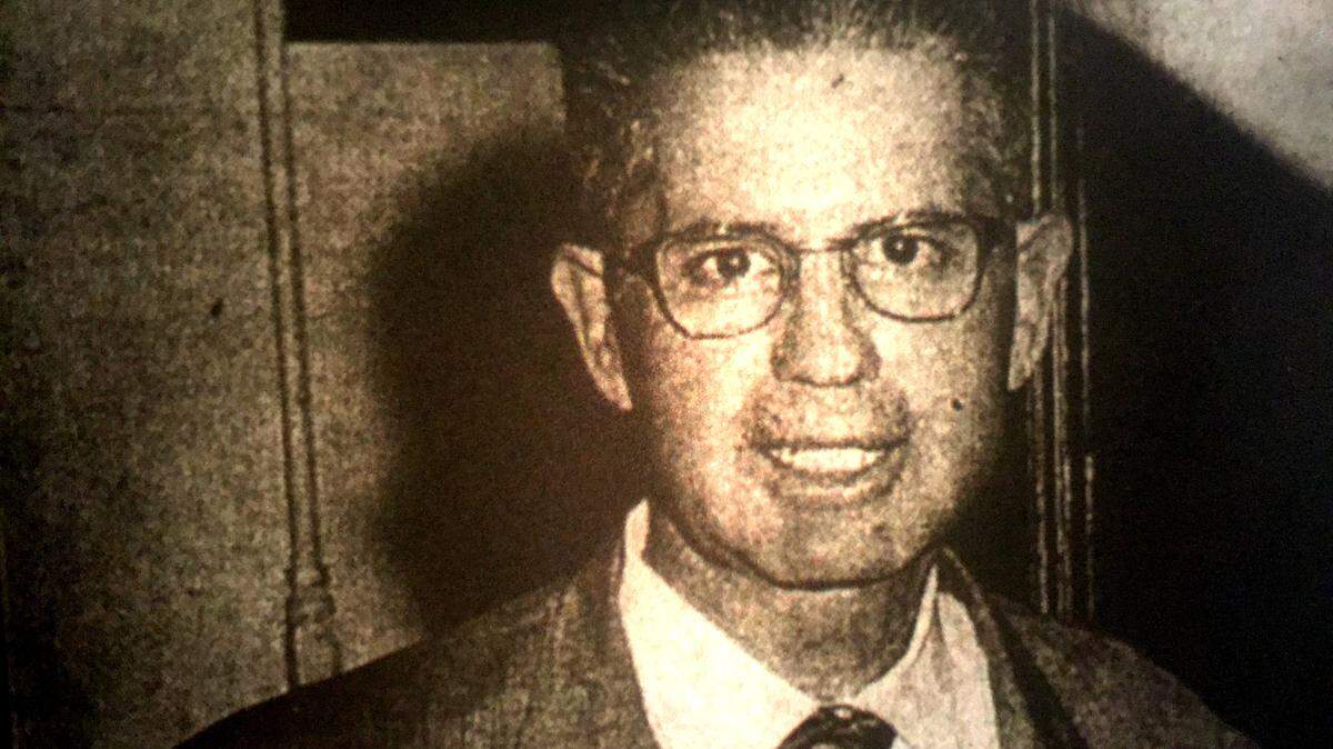 Chester A. Burge in 1960.