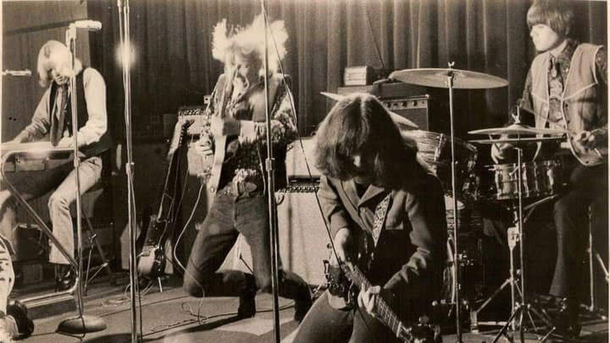 The Allman Joys, featuring Duane Allman on guitar, Gregg Allman on organ and Bill Connell on drums, perform in this file image from the mid-1960s.