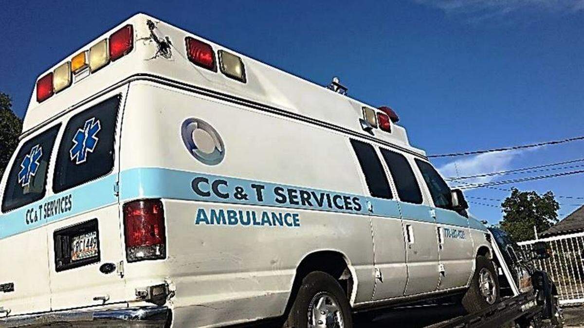 This ambulance was found Sunday in a wooded area after being stolen. The Bibb County Sheriff’s Office Crime Prevention Network is asking for the public’s help finding out who stole it.