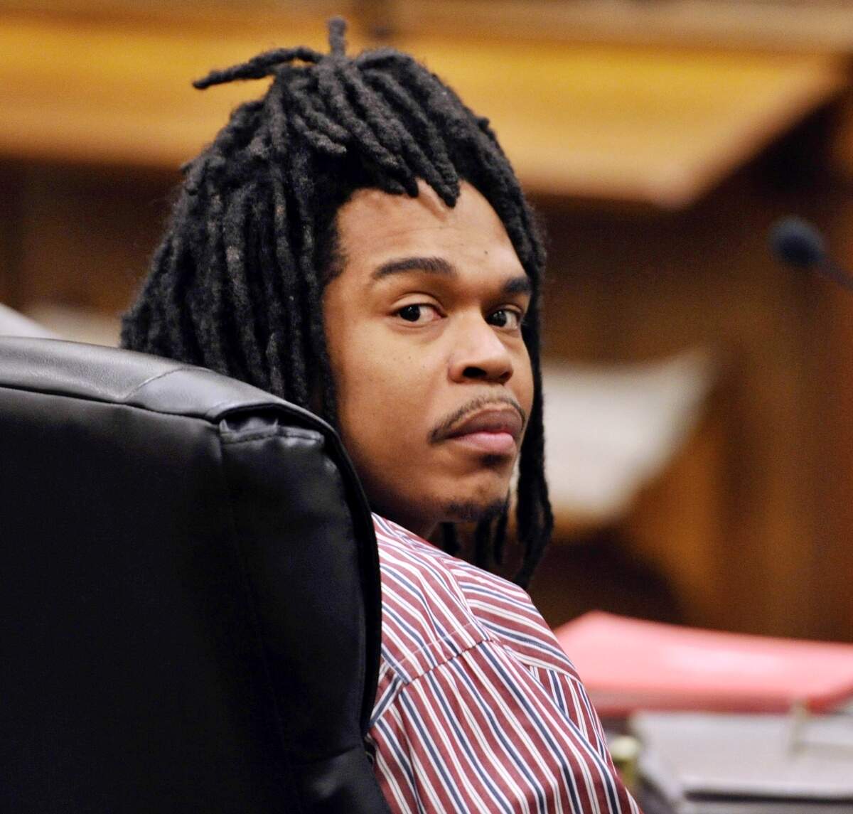 Quintavious “Slick” Hutchings at his murder trial in early November.