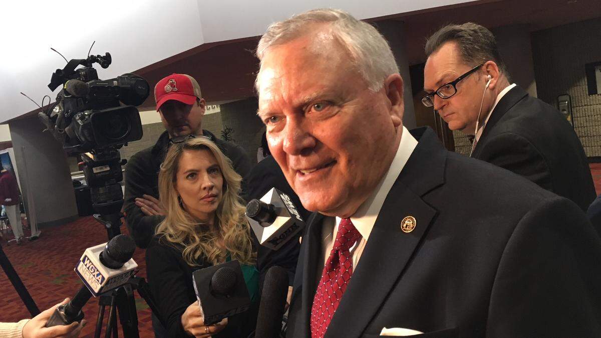 Georgia Republican Gov. Nathan Deal said on Wednesday morning in Atlanta that in next year's budget, he'll ask for $60 million between two projects:  works to deepen the Port of Savannah and to improve 11 mostly rural airports so that they can accommodate larger planes. Both are meant to spur economic development.