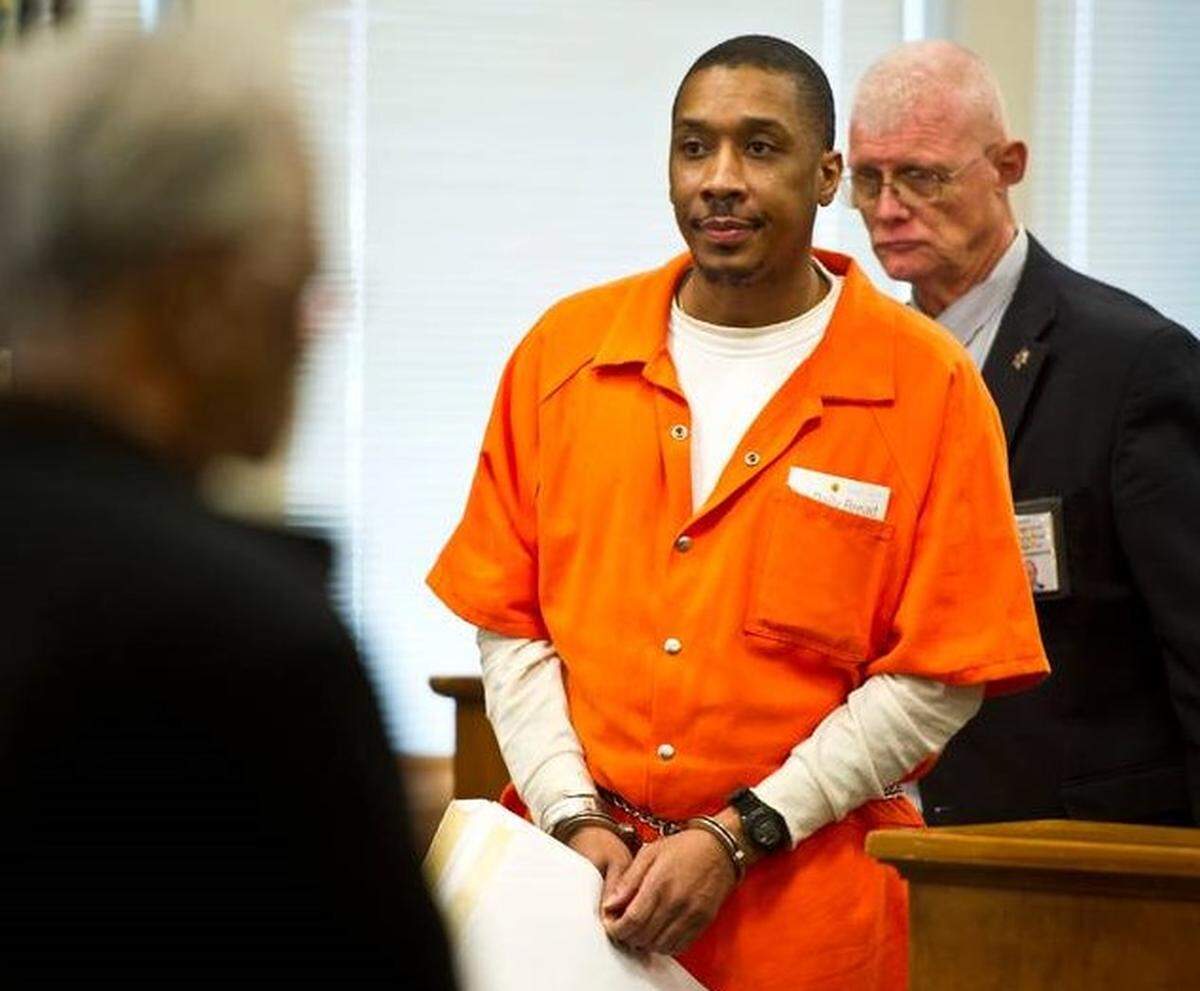 Marlon Jackson in Bibb County Superior Court in April 2016.