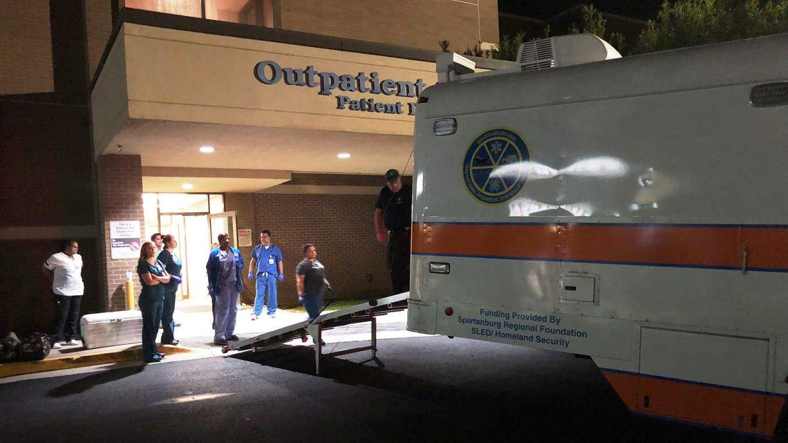 In this file photo, Coliseum Northside Hospital in Macon and Fairview Park Hospital in Dublin receives patients from HCA Healthcare sister facilities in preparation of Hurricane Florence.