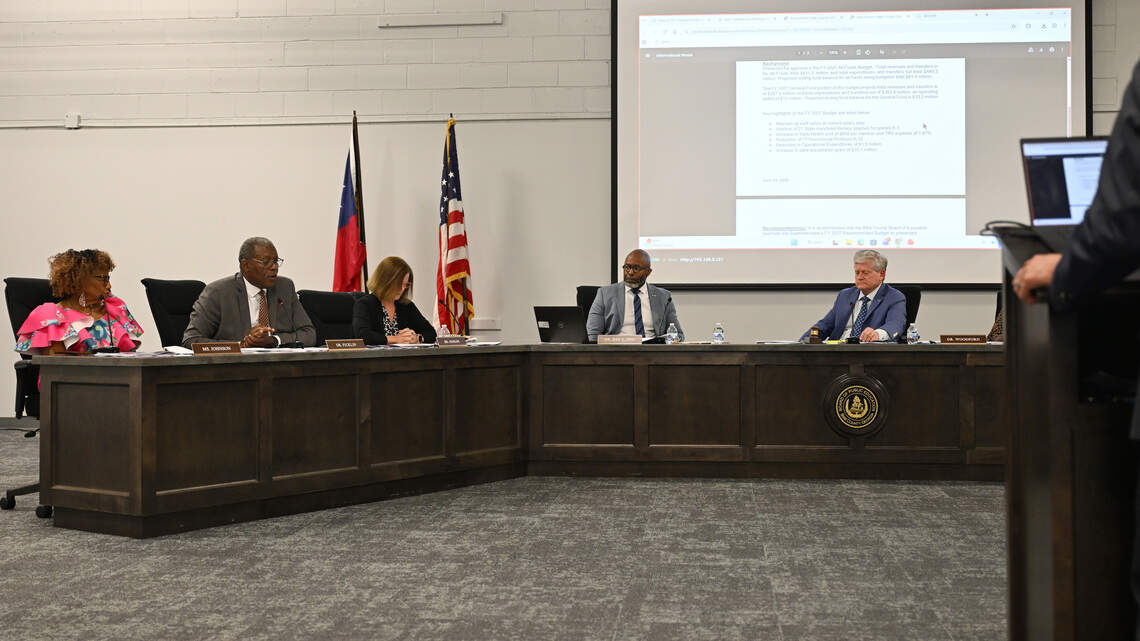 Macon school board approves final budget with $15M deficit, no staff raises