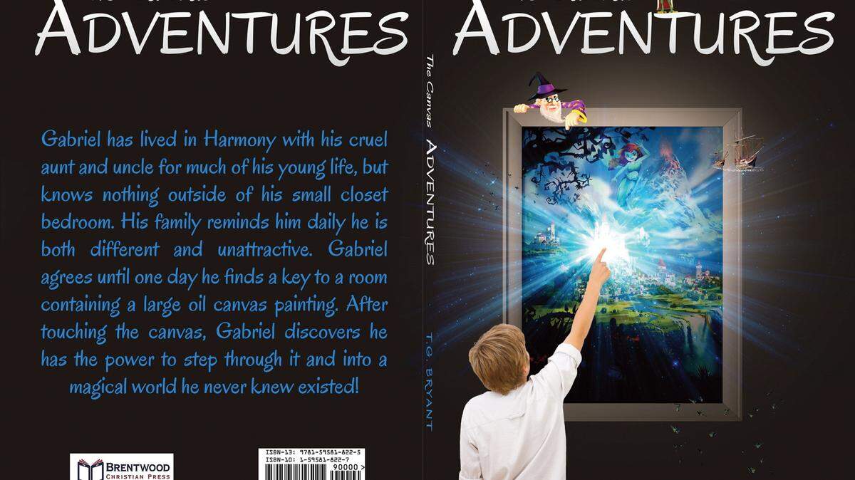 The front and back covers of the book by Tyler Bryant.
