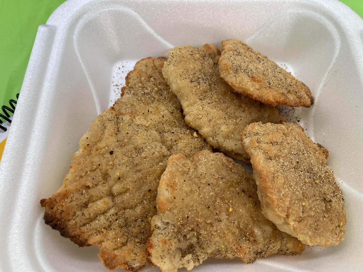 Chicken tenders at Alex Indian Food & Fast Food convenience store at 104 S. Cambridge Drive in Centerville near Warner Robins.