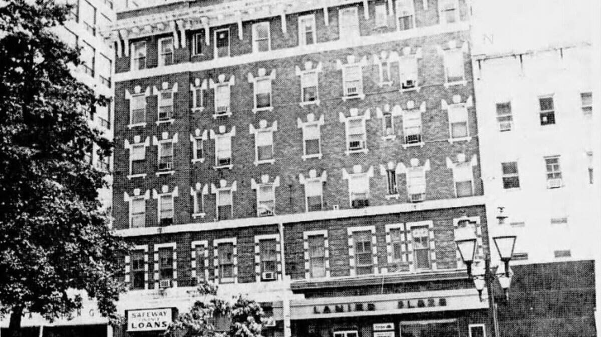 A picture of the Lanier House, often referred to as the Lanier Plaza or the Lanier Hotel, published into The Telegraph on Oct. 6, 1973. The hotel would be demolished between Aug. 25, 1975 and Aug. 31, 1975.