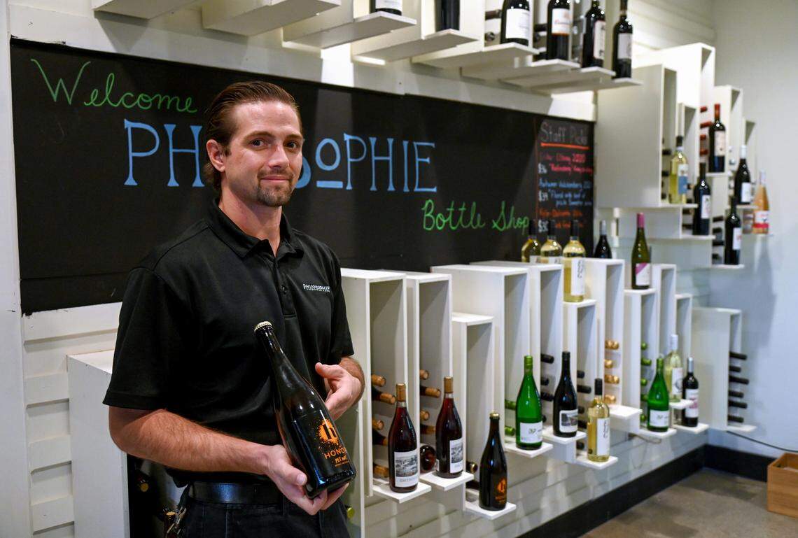 Kyle Tucker, general manager of Philosophie at 616 Poplar St. in Macon.