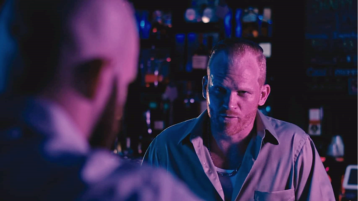 Local filmmaker Chris Hall’s “Rectified” will be one of more than 85 locally and internationally submitted films shown at the 2021 Macon Film Festival beginning Aug. 19. Pictured are actors Ryan Scott and Dustin Bennett.
