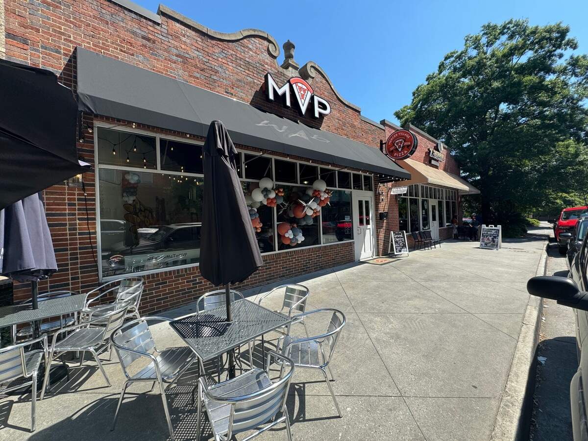 Mercer Village Pizza, dubbed “MVP,” opens April 24. The pizza shop is located in Mercer Village.