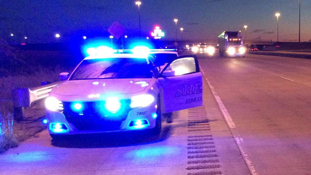 Bibb County sheriff’s patrol car.