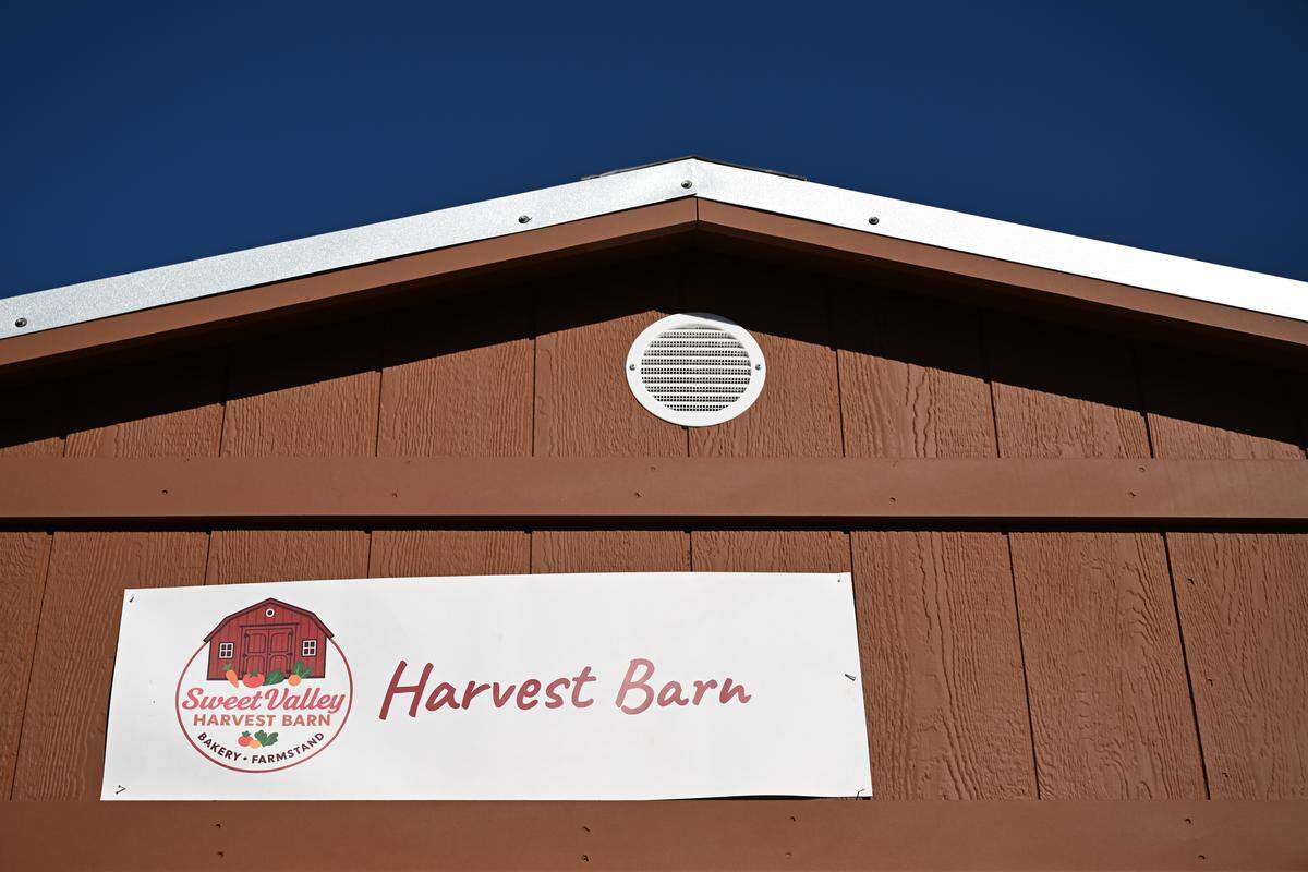The Sweet Valley Harvest Barn in Fort Valley offers affordable fresh, local produce to shoppers. Hamidah Sharif, who runs the microgrocery, said that she has seen people from across the region coming to shop in her initial soft opening. 