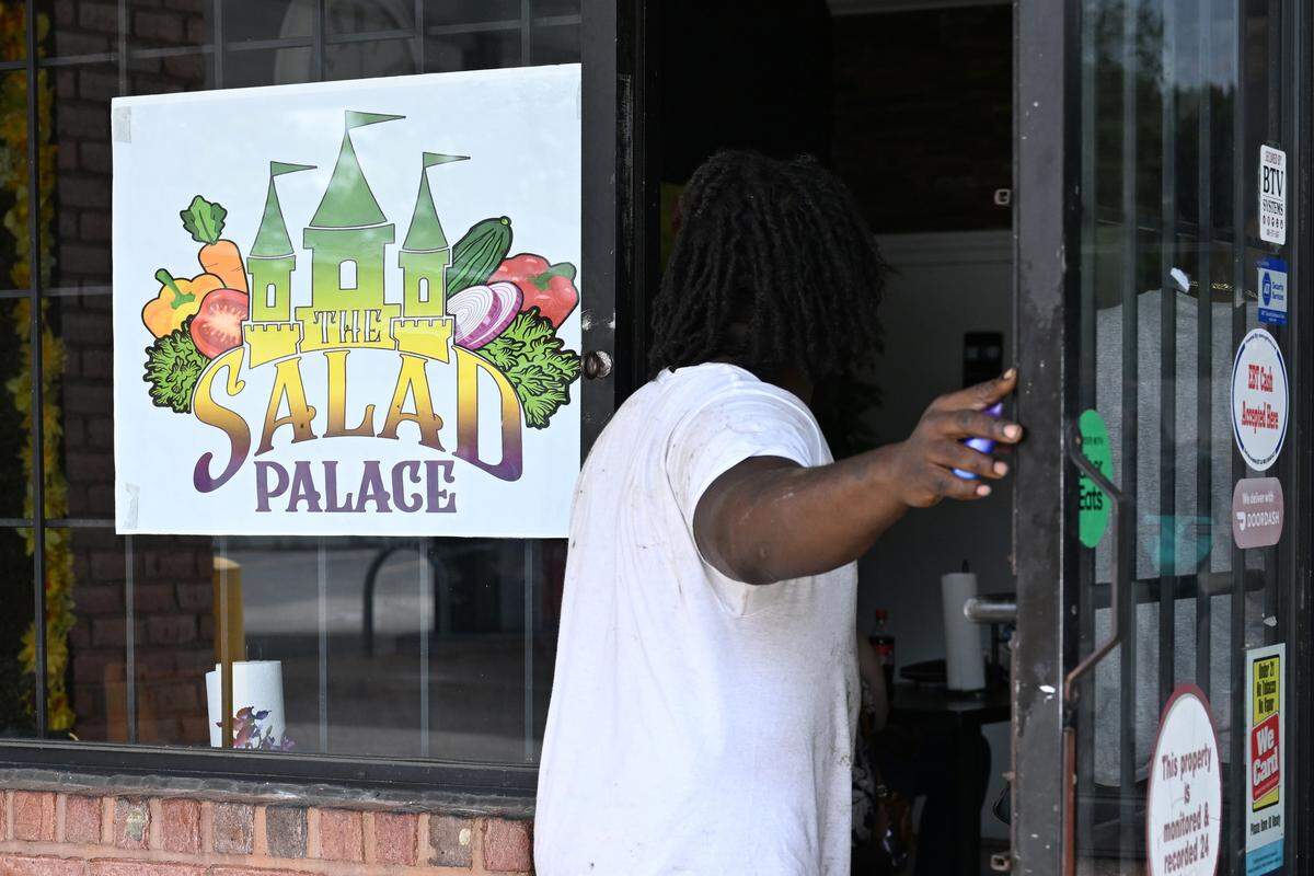 The new location of The Salad Palace is at 701 Eisenhower Parkway, Suite A, in Macon.