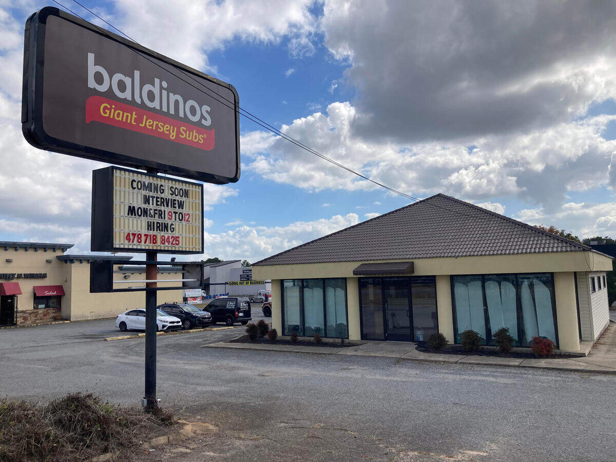 Macon couple who brought Baldinos Giant Jersey Subs back to downtown Macon are opening one in Warner Robins in the former Mike’s Hot Dogs & Hamburgers location on Russell Parkway.