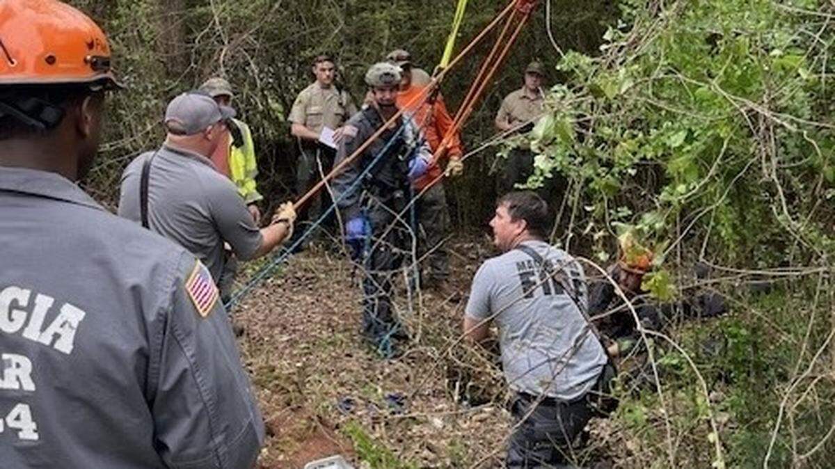 The Macon-Bibb County, Ga. Fire Department helped pull a woman’s body out of a well after a vehicle accident in Monroe County, according to the Monroe County Sheriff’s Office said Sunday, March 30, 2025.