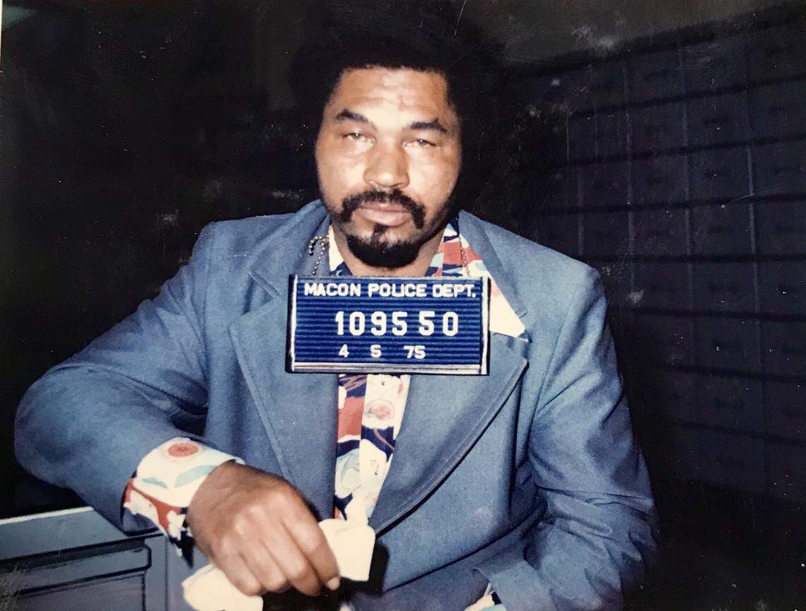 Officials say Samuel Little gave cops the alias William Lewis for this 1975 Macon police mugshot after a DUI arrest.