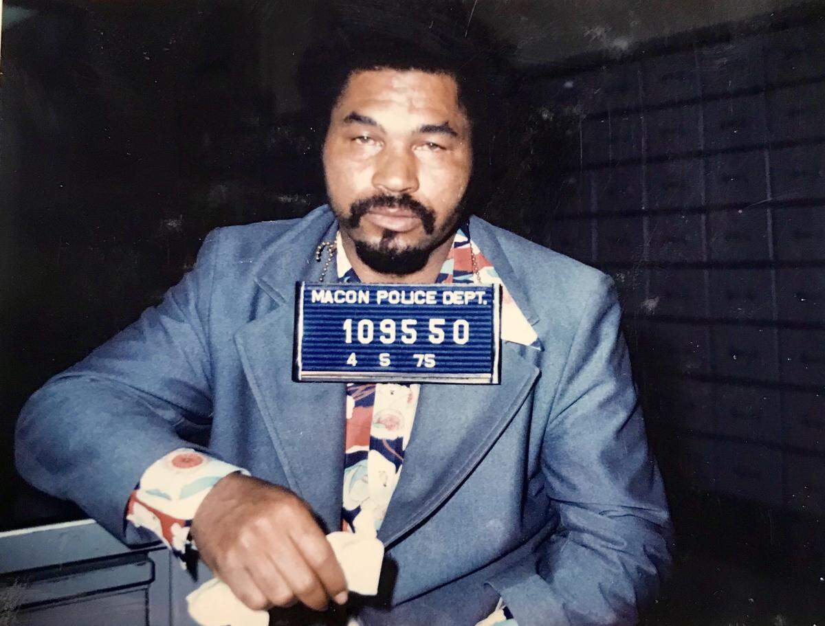 Officials say Samuel Little gave cops the alias William Lewis for this 1975 Macon police mugshot after a DUI arrest.