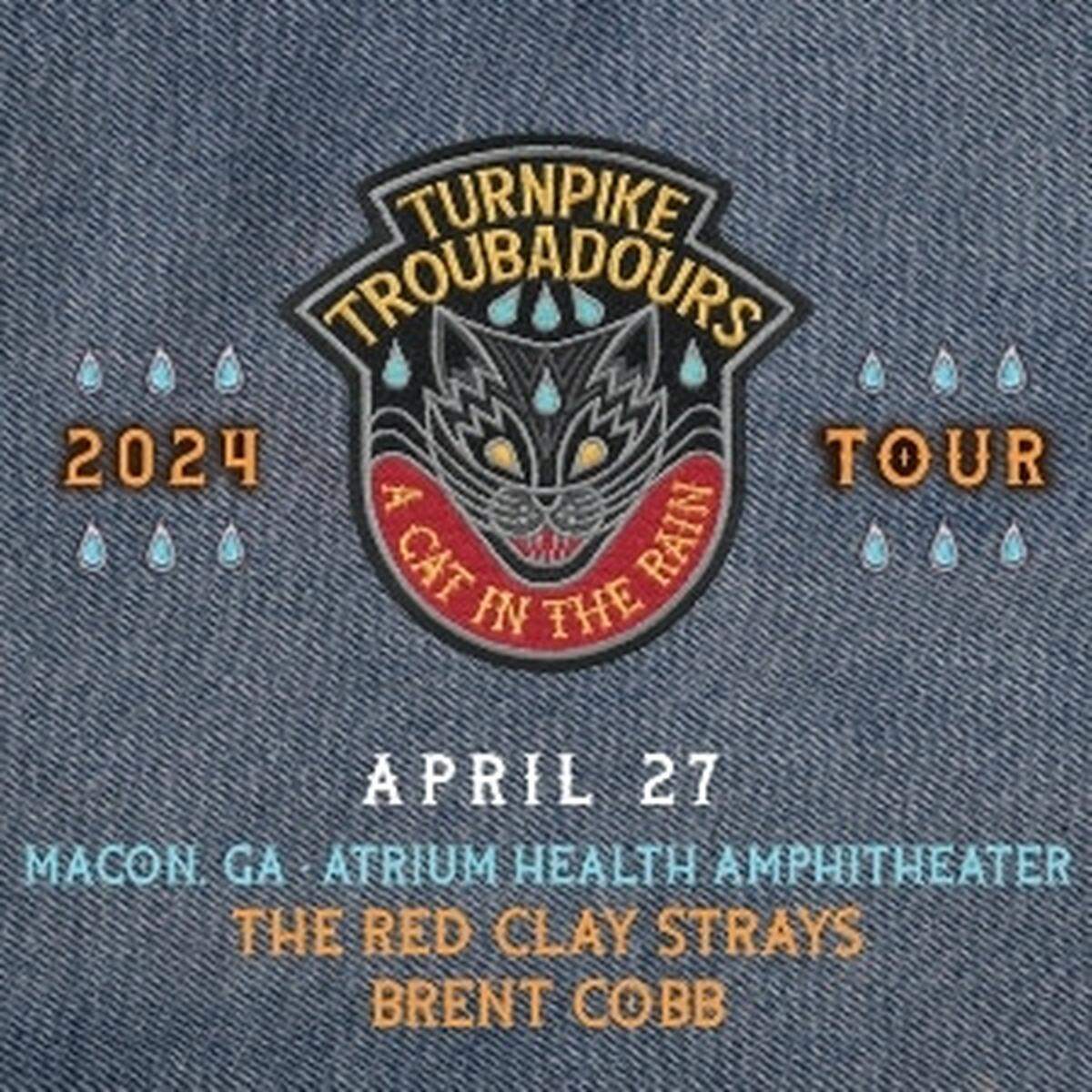 Turnpike Troubadours are coming to Macon’s new outdoor venue.