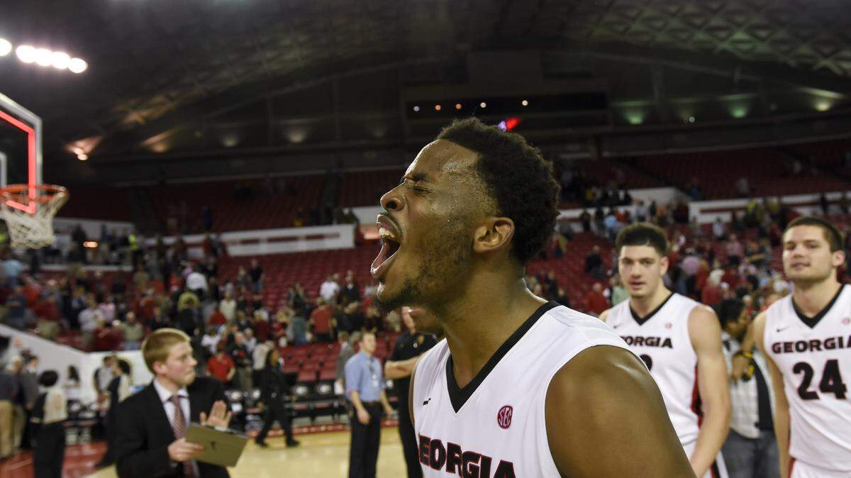 Georgia forward Yante Maten and the Bulldogs are 14-9 overall and 7-5 in SEC play entering their game Tuesday against Florida.
