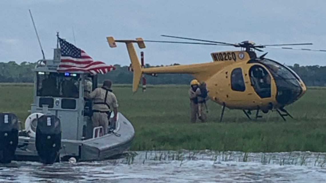 The Chatham County Marine Patrol helped locate a 4-year-old boy who drifted off in a boat during a family outing Wednesday.
