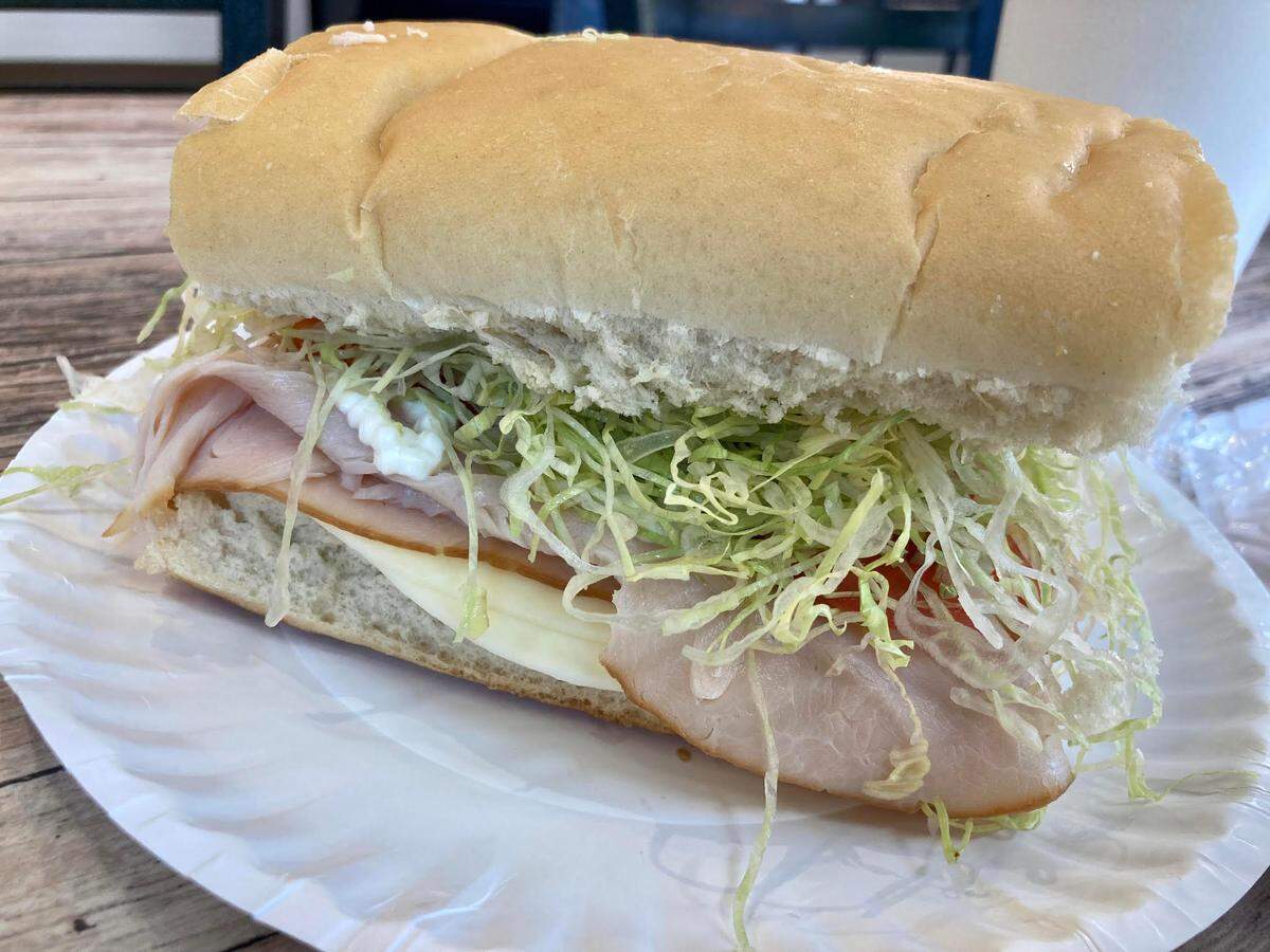 Smoked turkey and provolone is the Tuesday special in October at Baldinos, a new spot in downtown Macon.