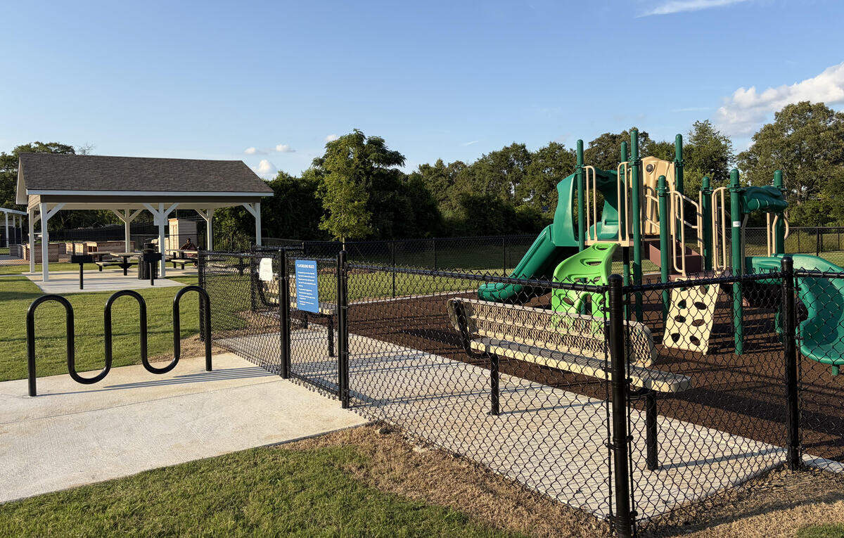 The playground at The Terraces at Oscar Thomie at 119 Vicki Lynn Drive in Warner Robins.
