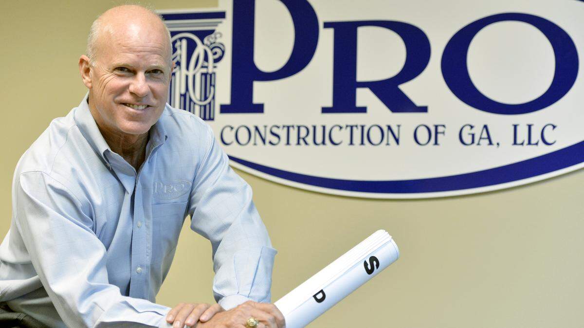 JASON VORHEES/THE TELEGRAPHStephen Keys is the owner and co-founder of Pro Construction of Ga. LLC.