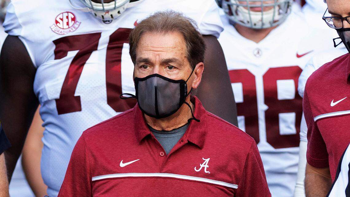 Alabama’s Nick Saban tests positive for COVID-19 days before SEC showdown vs Georgia