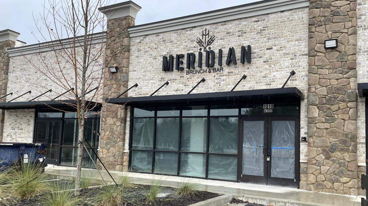 A Meridian Brunch & Bar is coming to 1818 Houston Lake Road, Suite A300, in Perry.