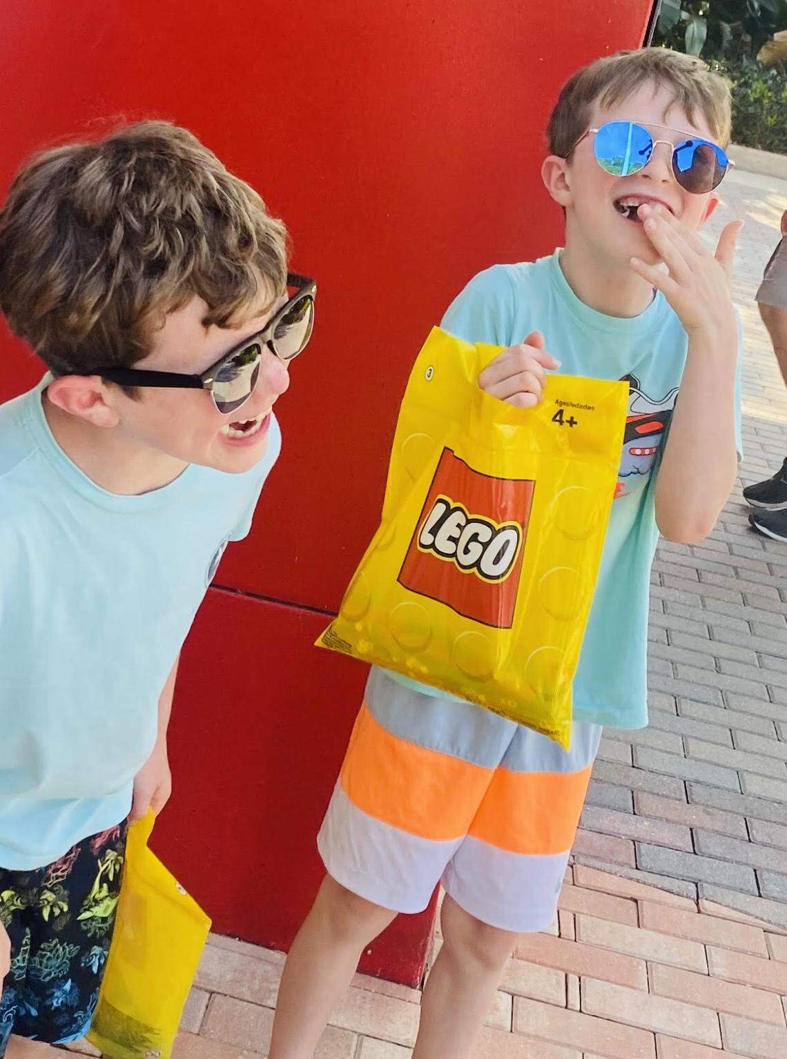 Dough Bros’ Pizza Joint owners Jacob and Mandy Ragsdale named their pizza joint after their boys, 8-year-old Liam, left, and 7-year-old Grayson.