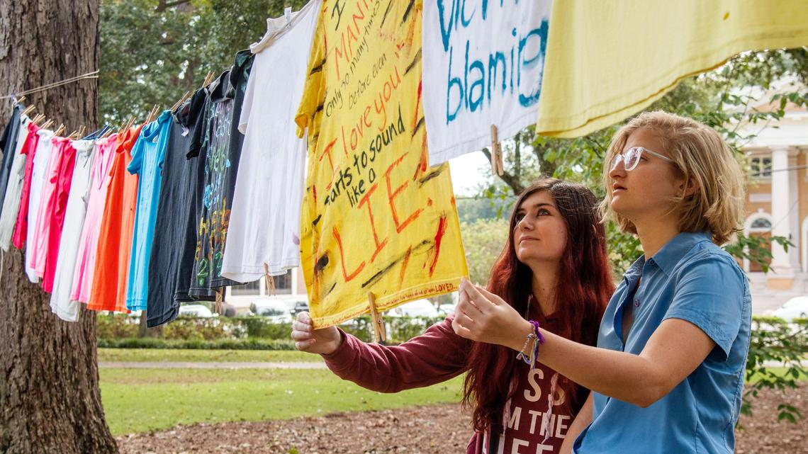How 200 T-shirts in Milledgeville ‘give people a voice when they feel helpless’