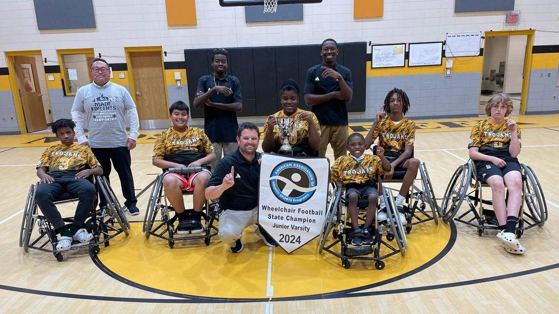 New Peach County wheelchair sports team makes history, wins first football championship