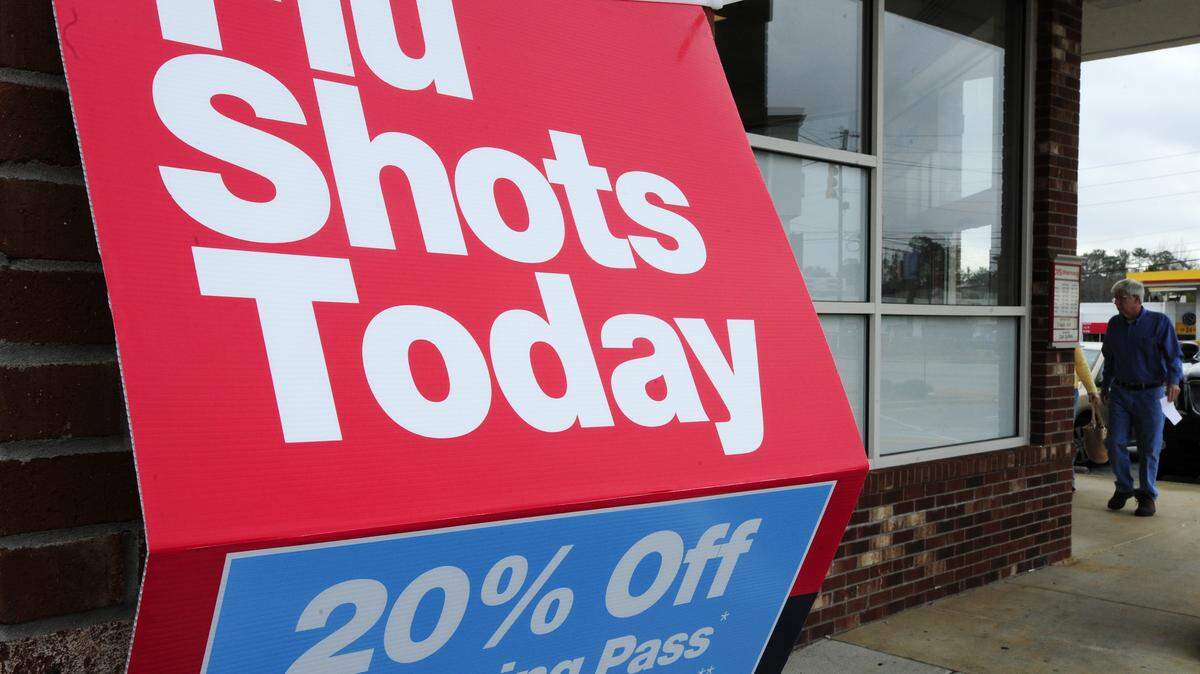 A customers enter the CVS Pharmacy at 1615 Forest Hill Road in 2013.