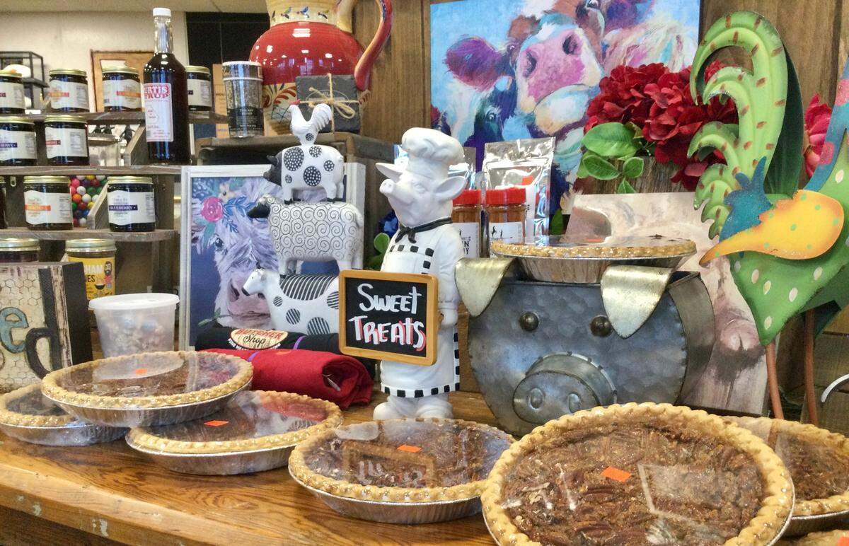 The Butcher Shop in Warner Robins offers up sweets like pecan pies, pound cake and banana pudding. A second location of the popular specialty market is coming to Macon.