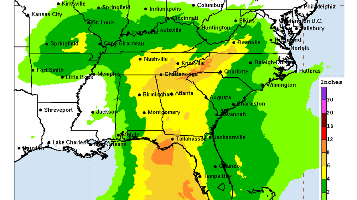 Tropical Storm Helene expected to become a hurricane. How bad will wind, rain be in Macon?