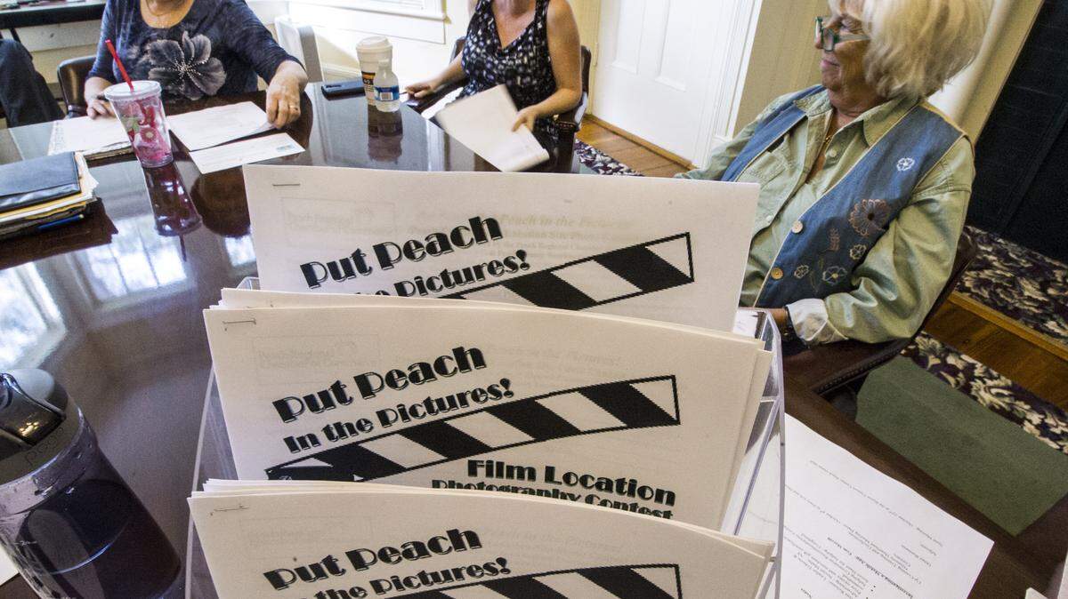 The Peach Tourism office is holding a photography contest called “Put Peach in the Pictures!” to encourage directors to film movies in Peach County.