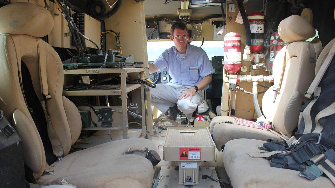 Museum of Aviation gets vehicle that saved troops in Afghanistan 