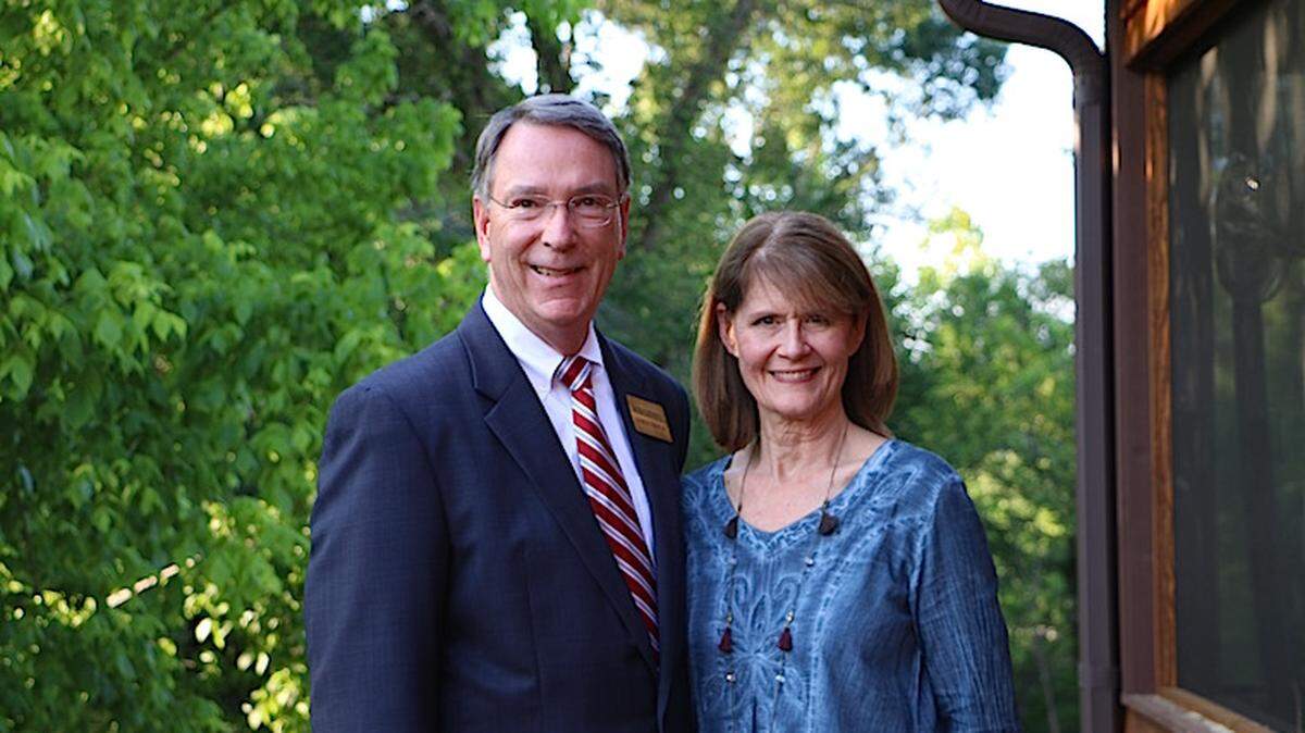 Mountain Judicial Circuit District Attorney George Christian and retired judge Martha Christian. 