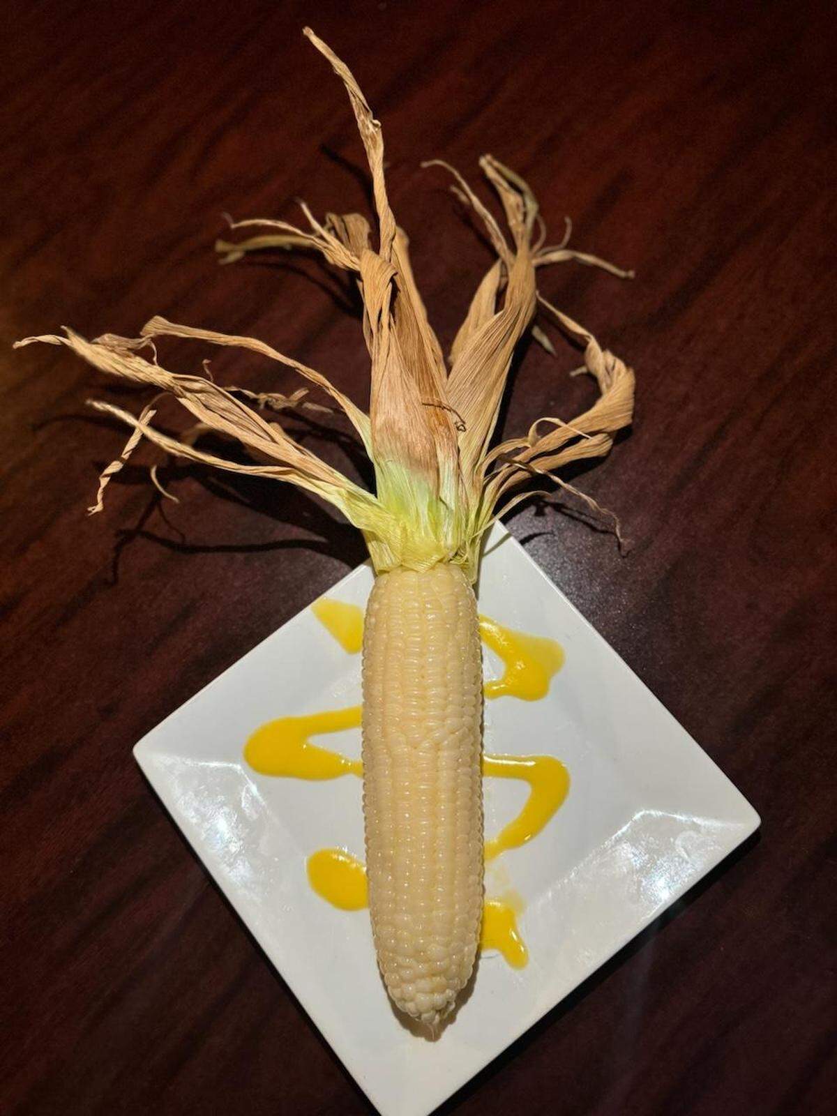 Fresh corn from Everett Farms is available at 20’s Pub as part of its partnership with local farmers to offer farm-to-table specialty dishes.