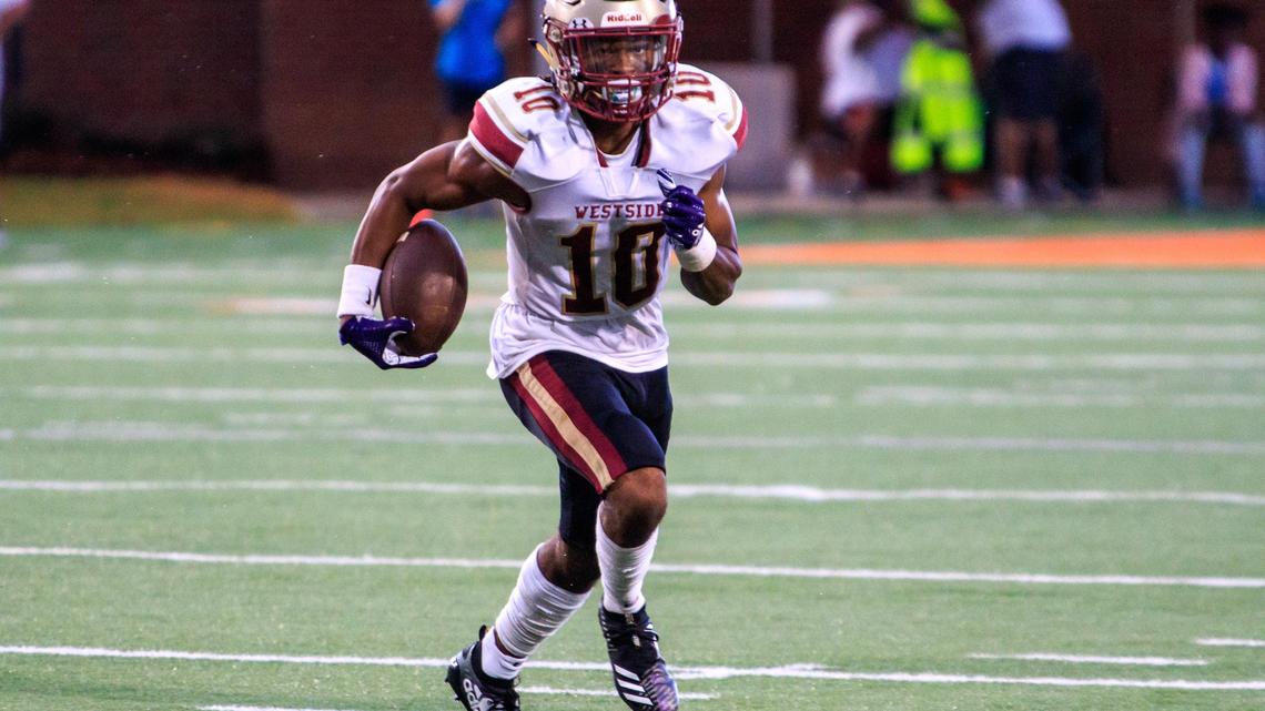 Westside senior wide receiver shines in Macon Touchdown Club Kick-off Classic