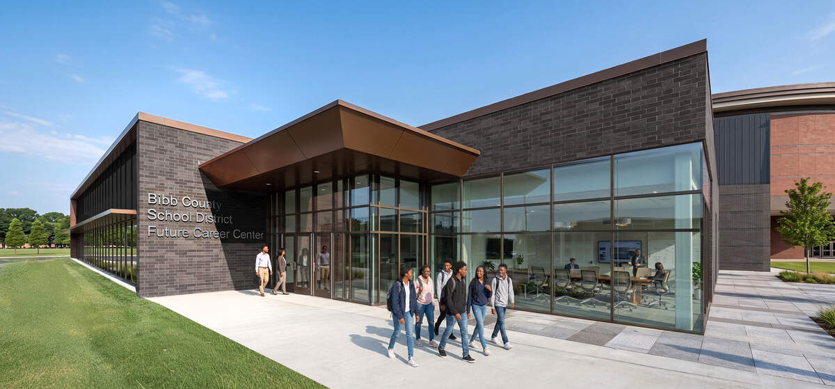 The planned Future Career Center will provide Bibb County public school students with hands-on training in a state-of-the-art space tied directly to Macon’s new arena, a project Superintendent Dr. Dan Sims said is designed to give students “the absolute best” opportunities.