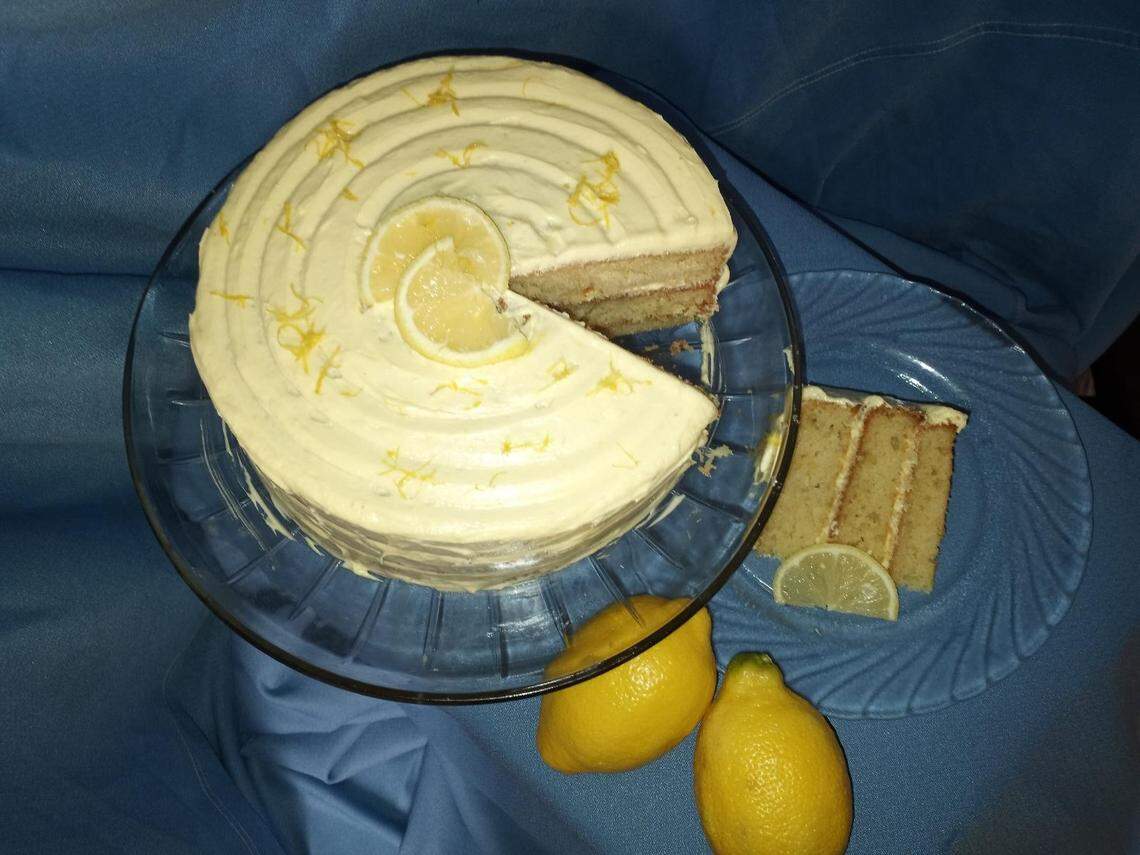 James Havior, owner of home-based Havior Cake Factory in Macon, makes all his cakes from scratch in his mother’s kitchen.