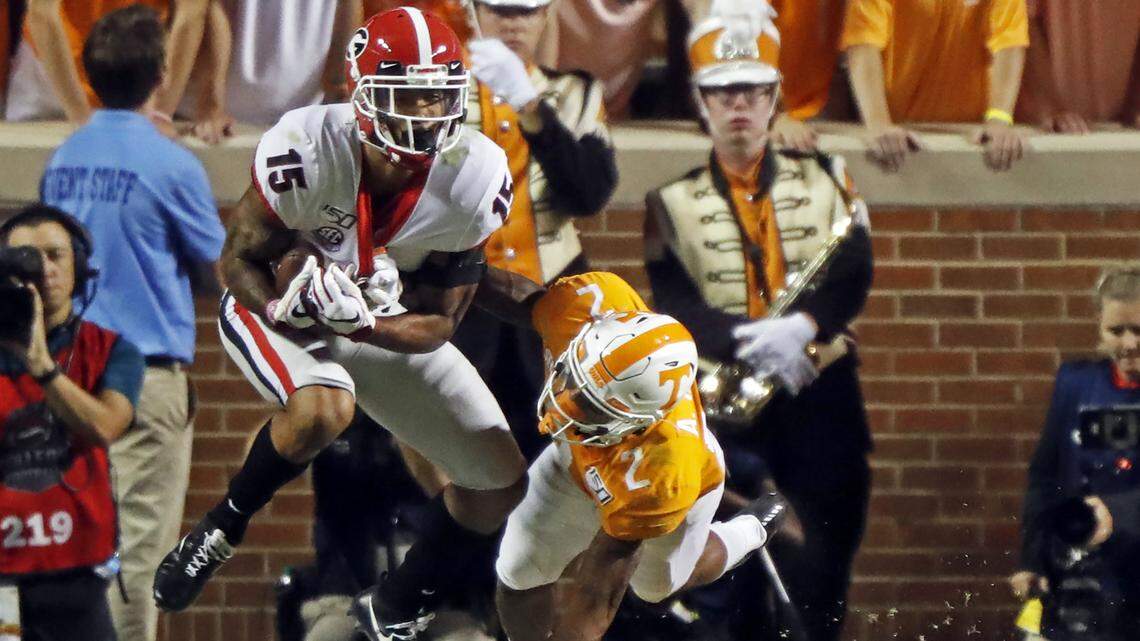 UGA secured lead against Tennessee in just four minutes. Breaking down first half rally