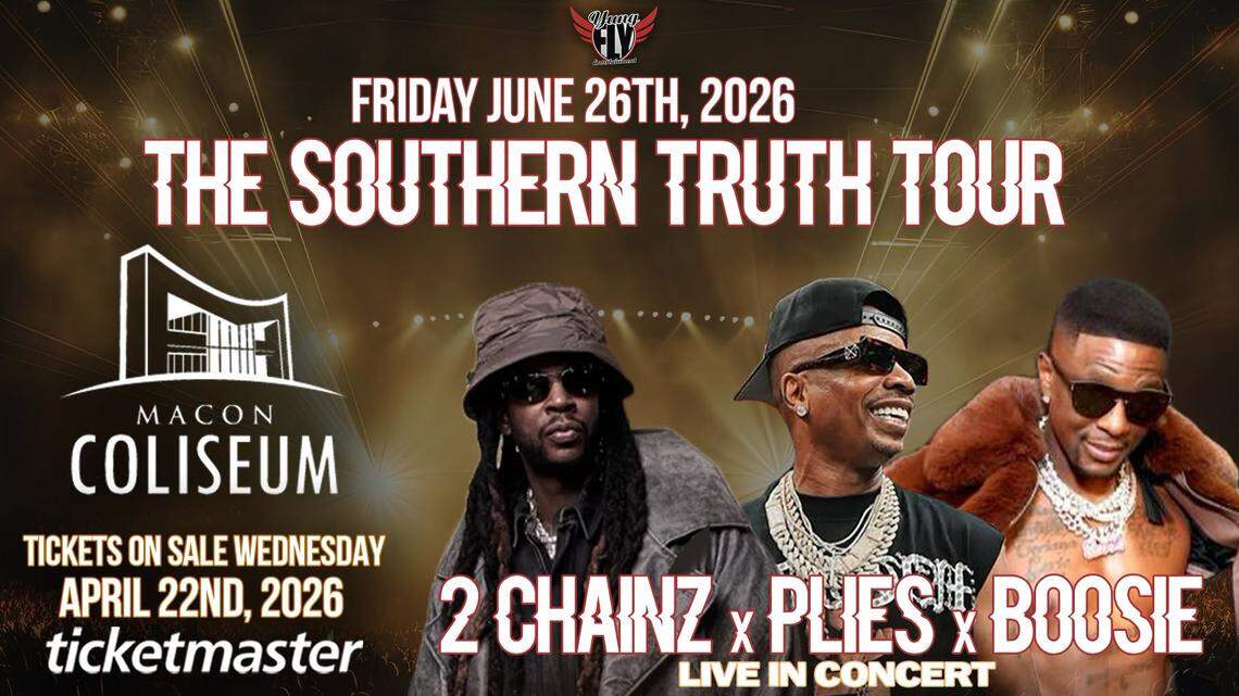 2 Chainz, Plies & Boosie to perform in Macon. How to win free tickets