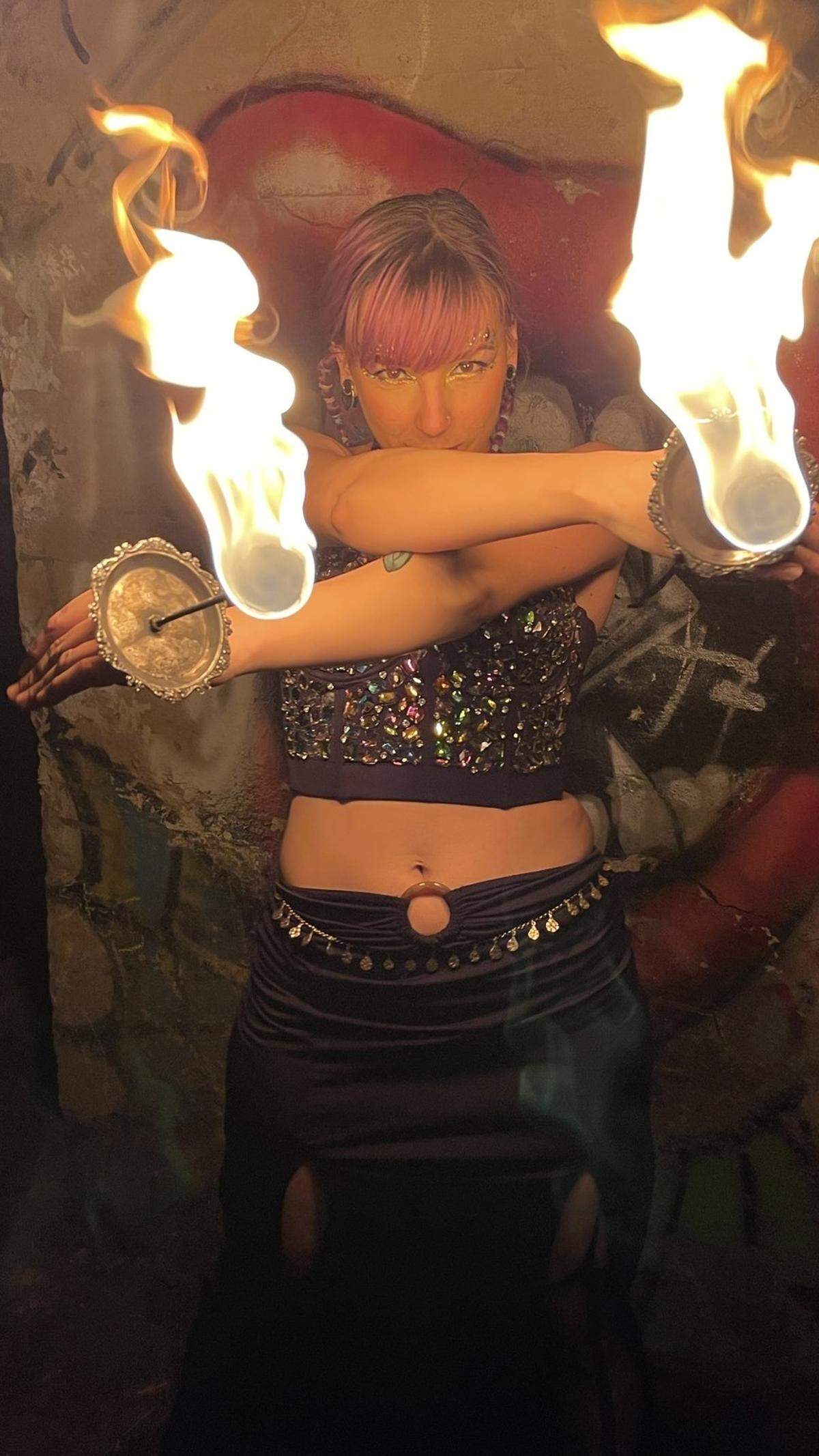 Pyro Priestess is expected to take the stage at 11 a.m. at the International City Experience in Warner Robins on Sept. 7.