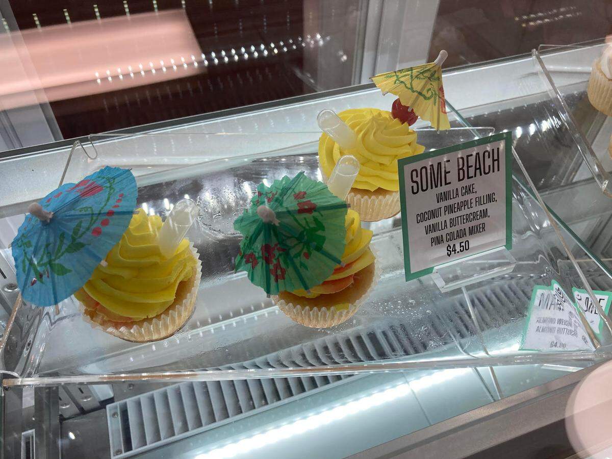 Sweet Evelyn’s opens in downtown Perry. Check out these Some Beach cupcakes.